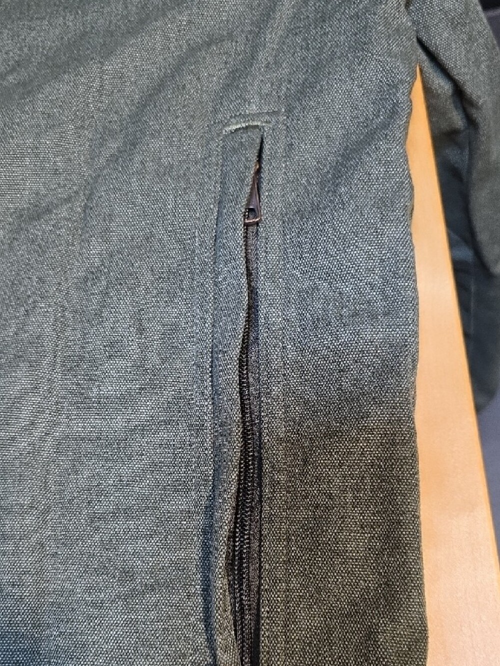 Patagonia Men's Iron Forge Hooded Jacket in Olive - Picture 7 of 7